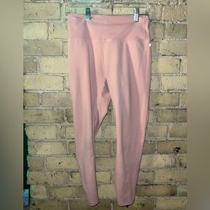 Light pink Fabletics leggings. Cute and comfy! Great for any day wear/workouts